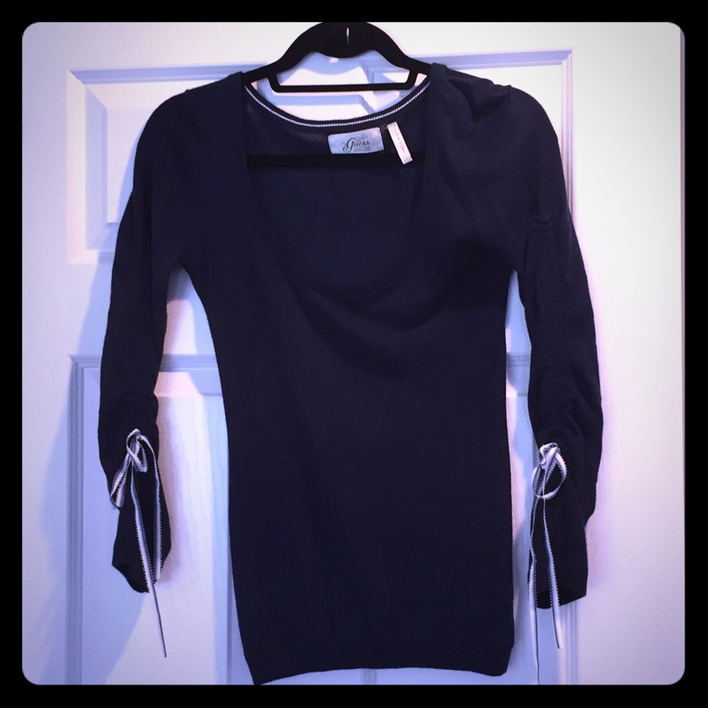 Guess navy sweater